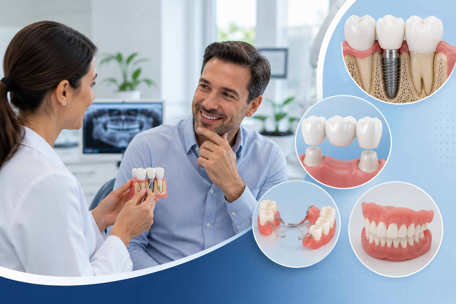 Best Tooth Replacement Options Recommended by Dentists